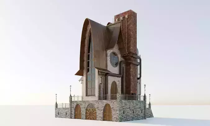 Cyberpunk Building 32