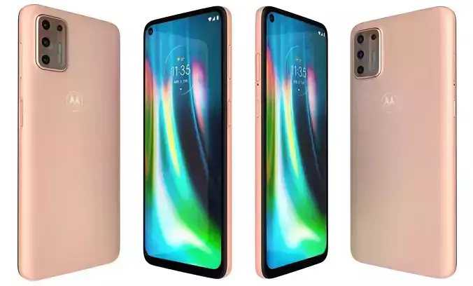 Motorola Moto G9 Plus Copper High Poly