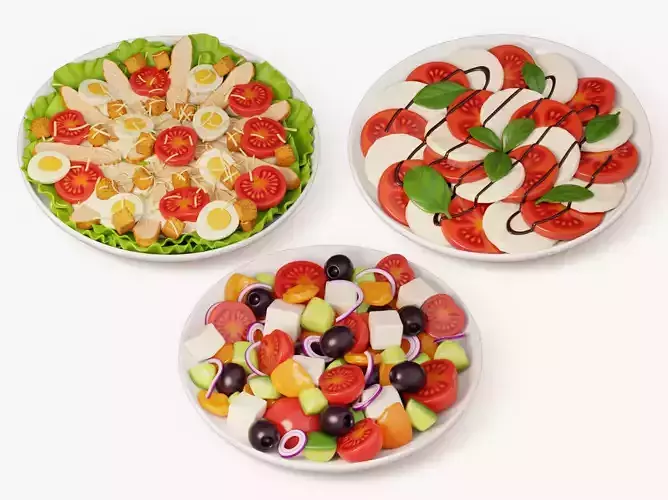 Salad Plates Set