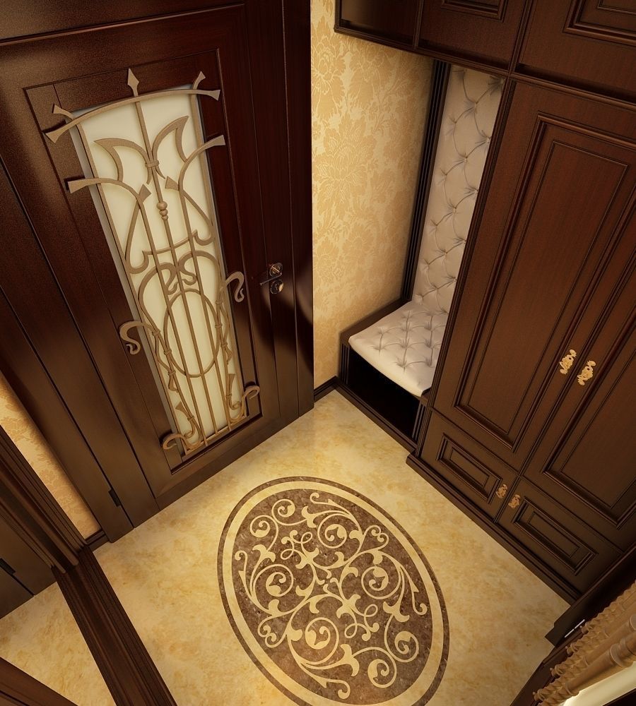 Classic House Vestibule 3D model_2