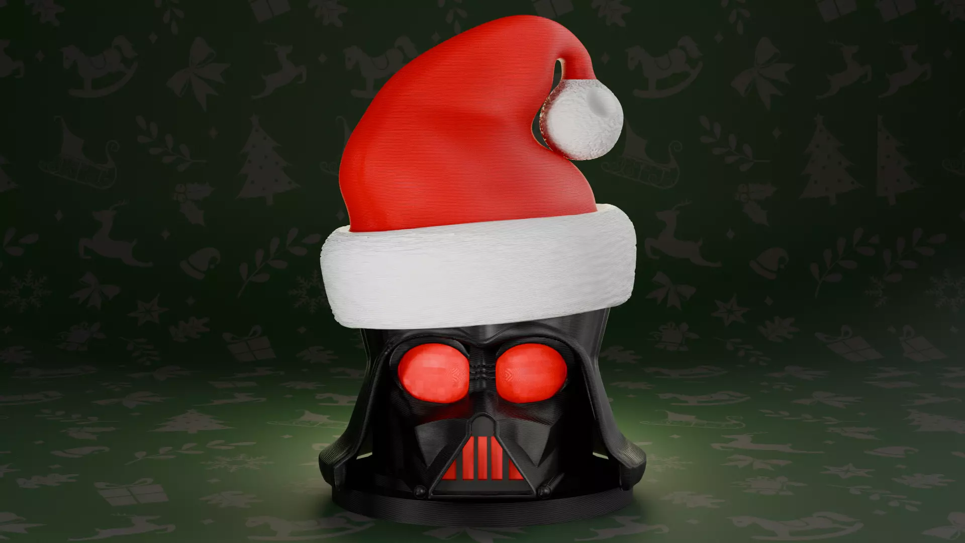 Santa Villain 3D print model