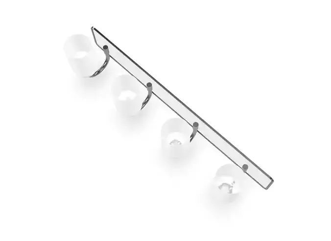 Satin Nickel Bathroom Vanity Light Wall Light