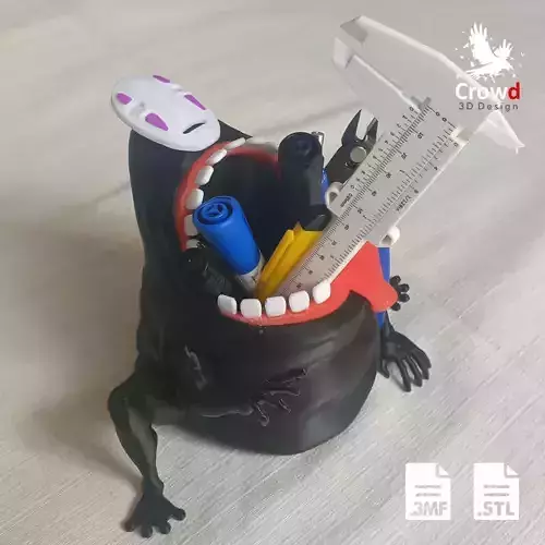 NO FACE PENCIL HOLDER FAN ART