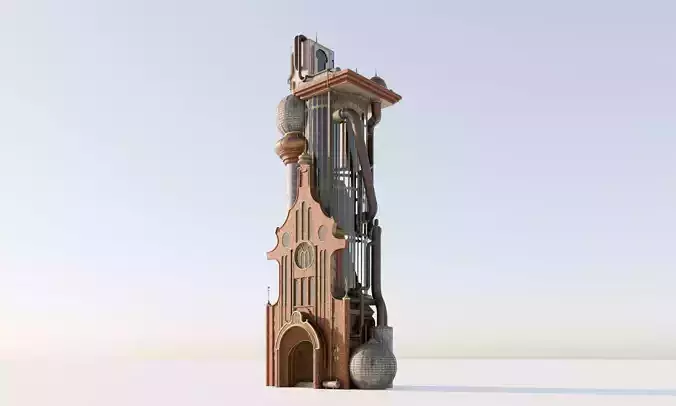 Cyberpunk Building 06