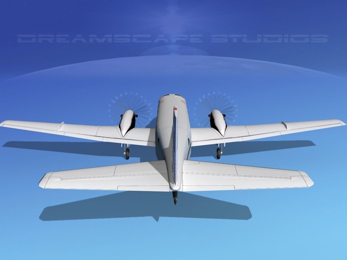 Beechcraft B99 AirPAC 3D model_6