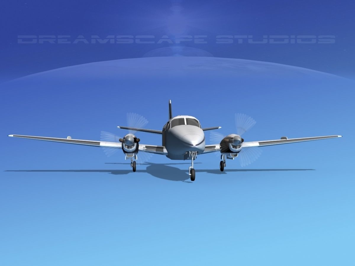 Beechcraft B99 AirPAC 3D model_2