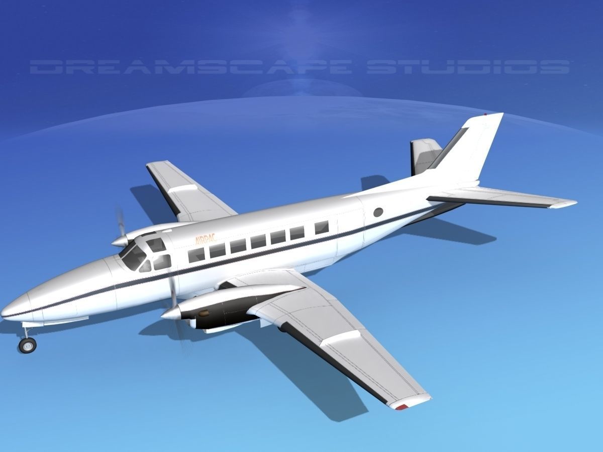 Beechcraft B99 AirPAC 3D model_9