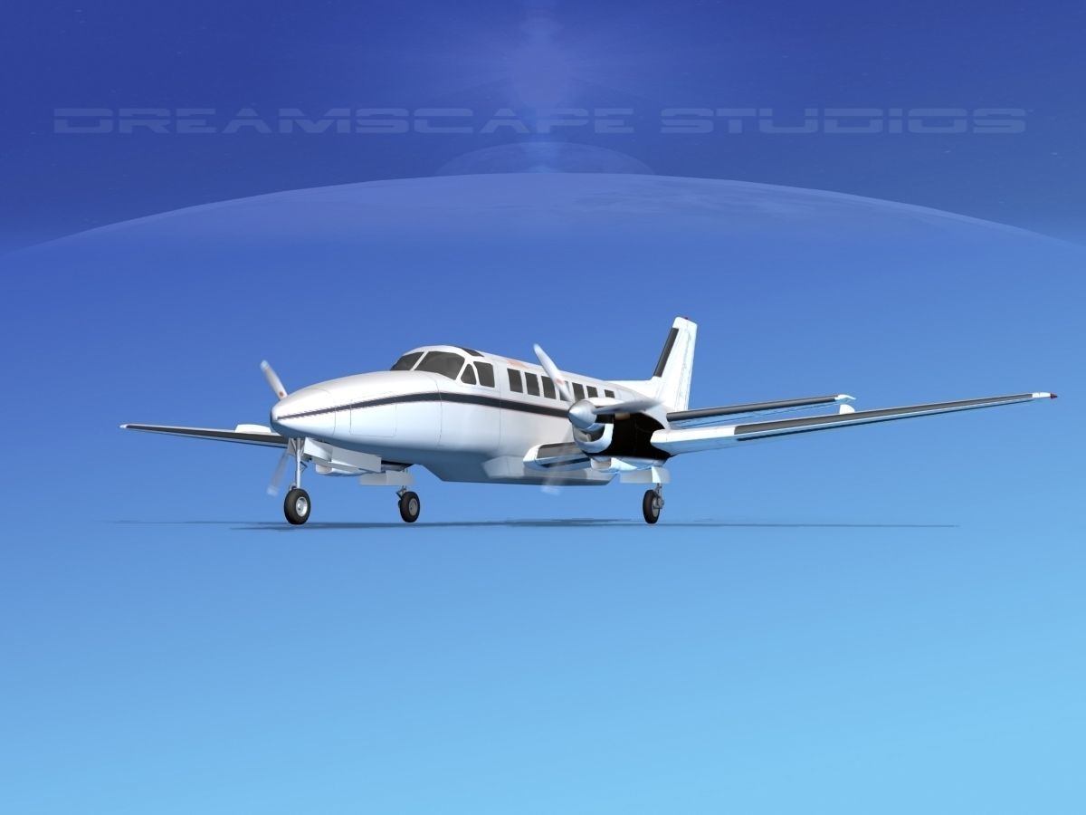Beechcraft B99 AirPAC 3D model_1
