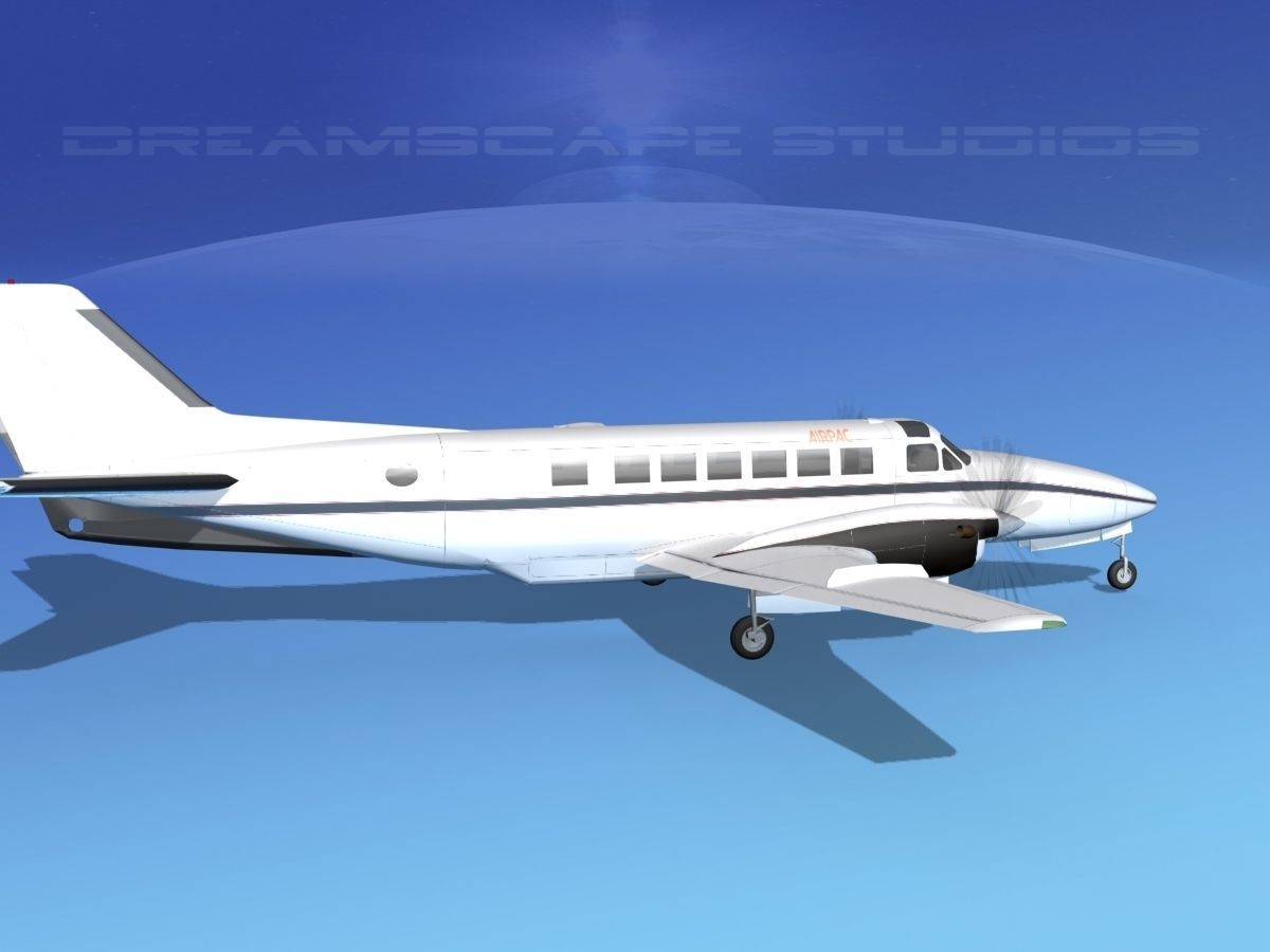 Beechcraft B99 AirPAC 3D model_4