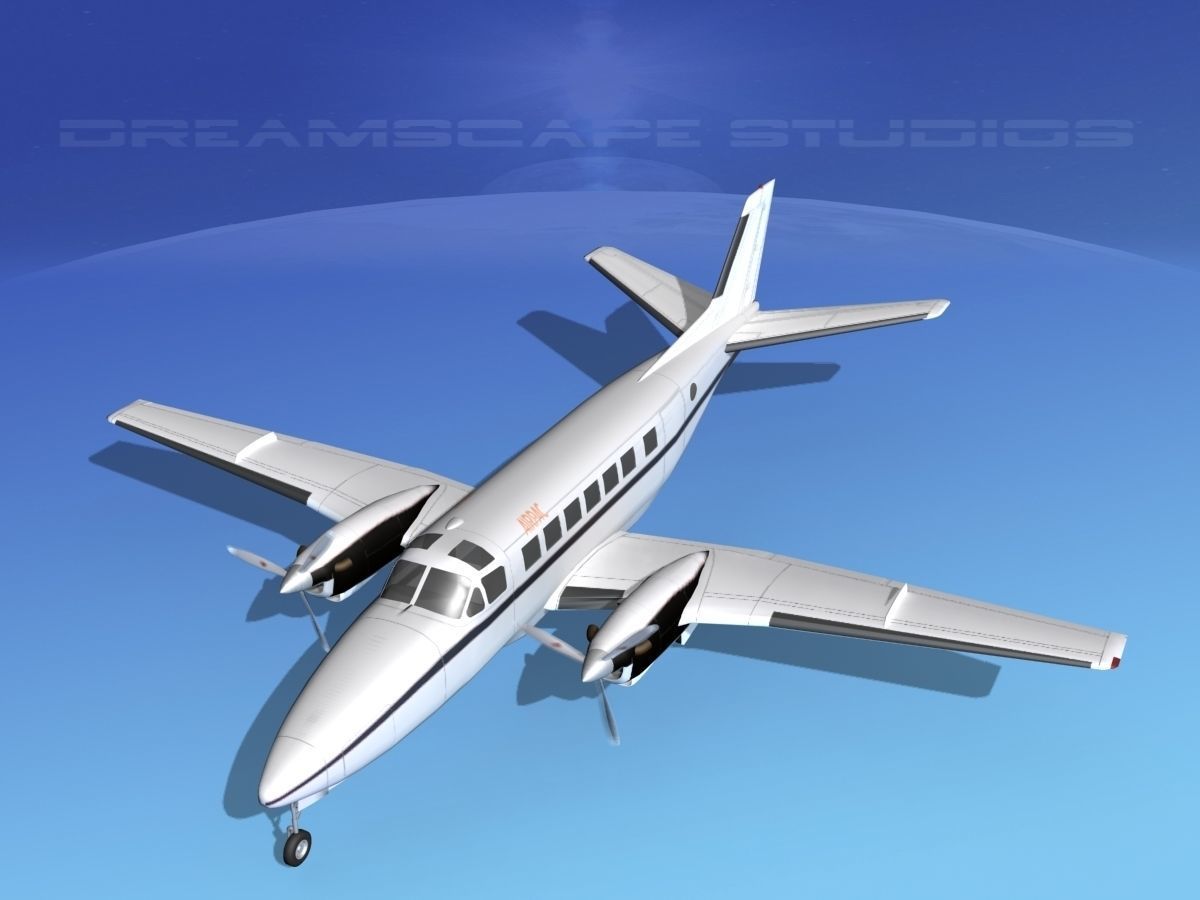 Beechcraft B99 AirPAC 3D model_10