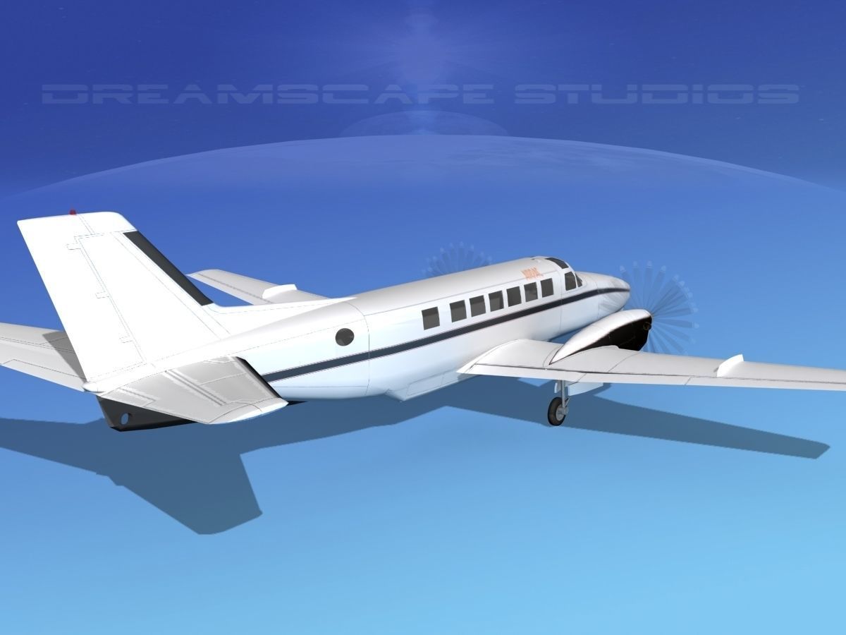 Beechcraft B99 AirPAC 3D model_5