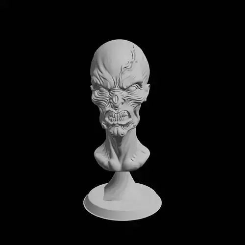 Alien King Bust Supreme Extraterrestrial Ruler