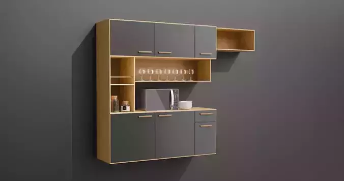 Floating Kitchen Cabinet Kit