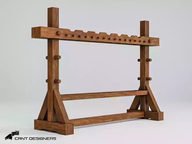 Medieval Weapon Rack