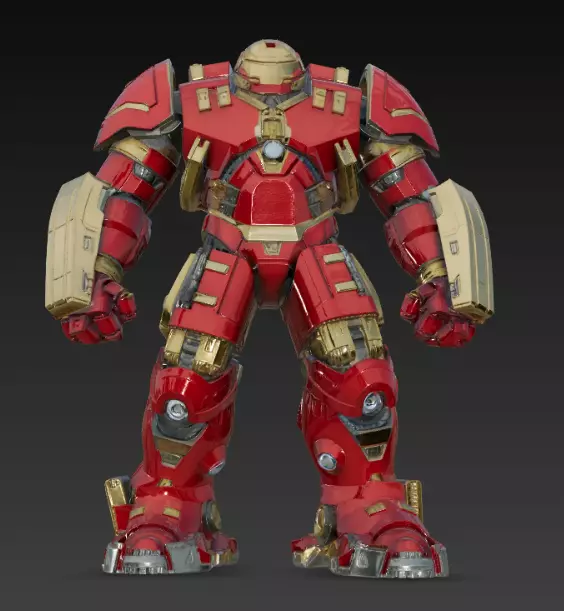 Iron Man Hulkbuster Heavy Armor STL Figure 3D print model