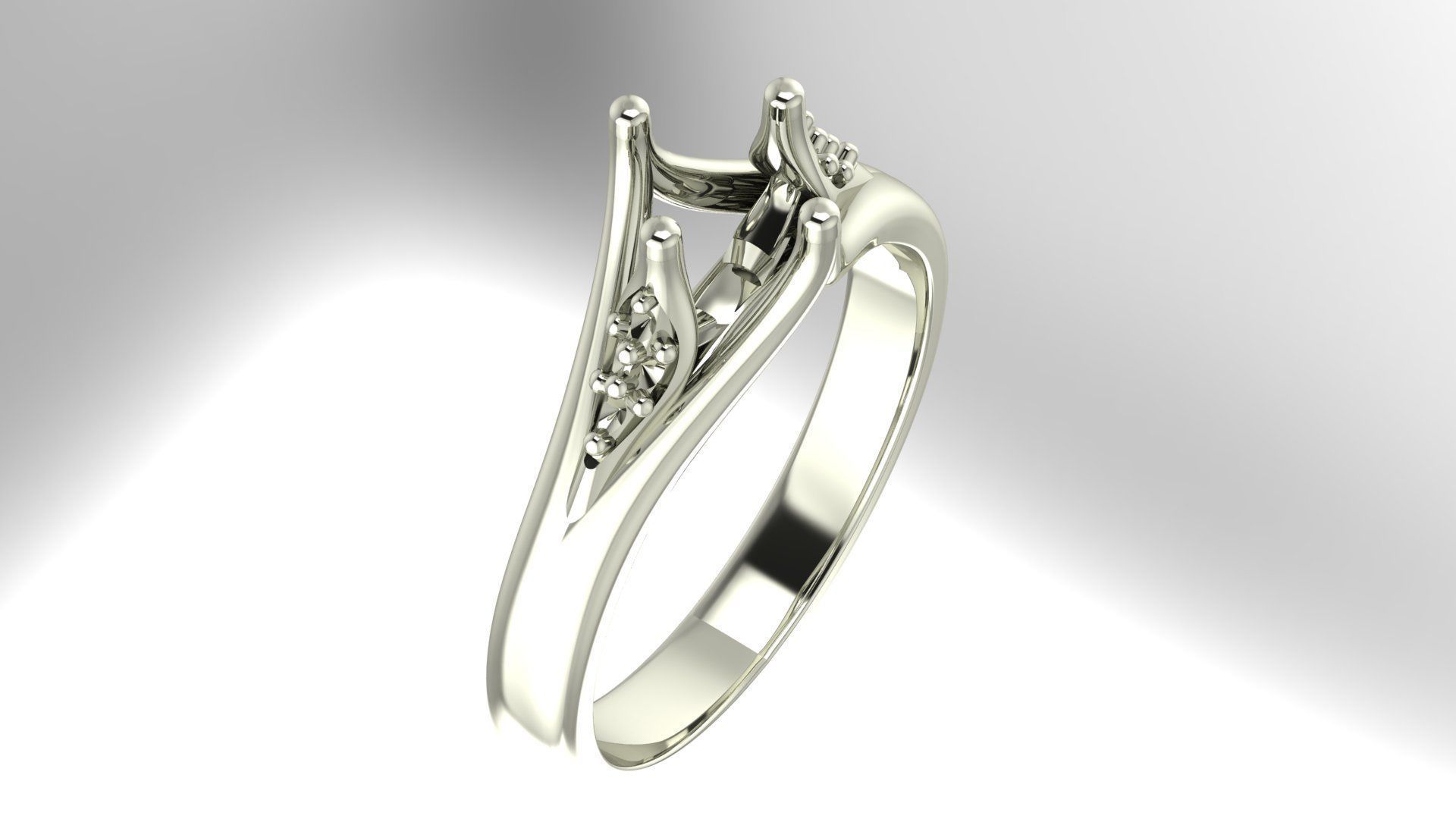 Inverted Diamond 2 3D print model_4