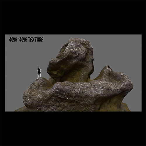 Rocks rock Low-poly 3D model