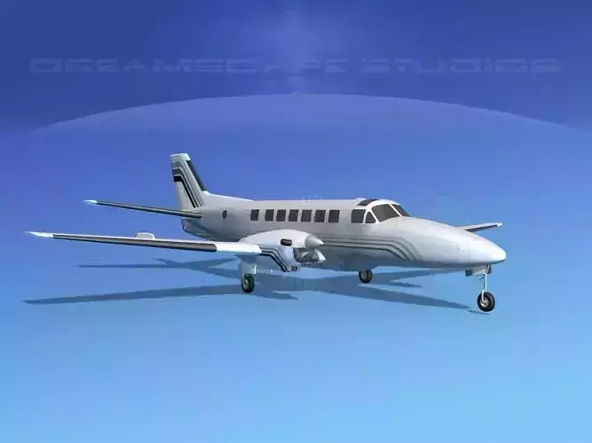 Beechcraft B99 Corporate 2 3D model