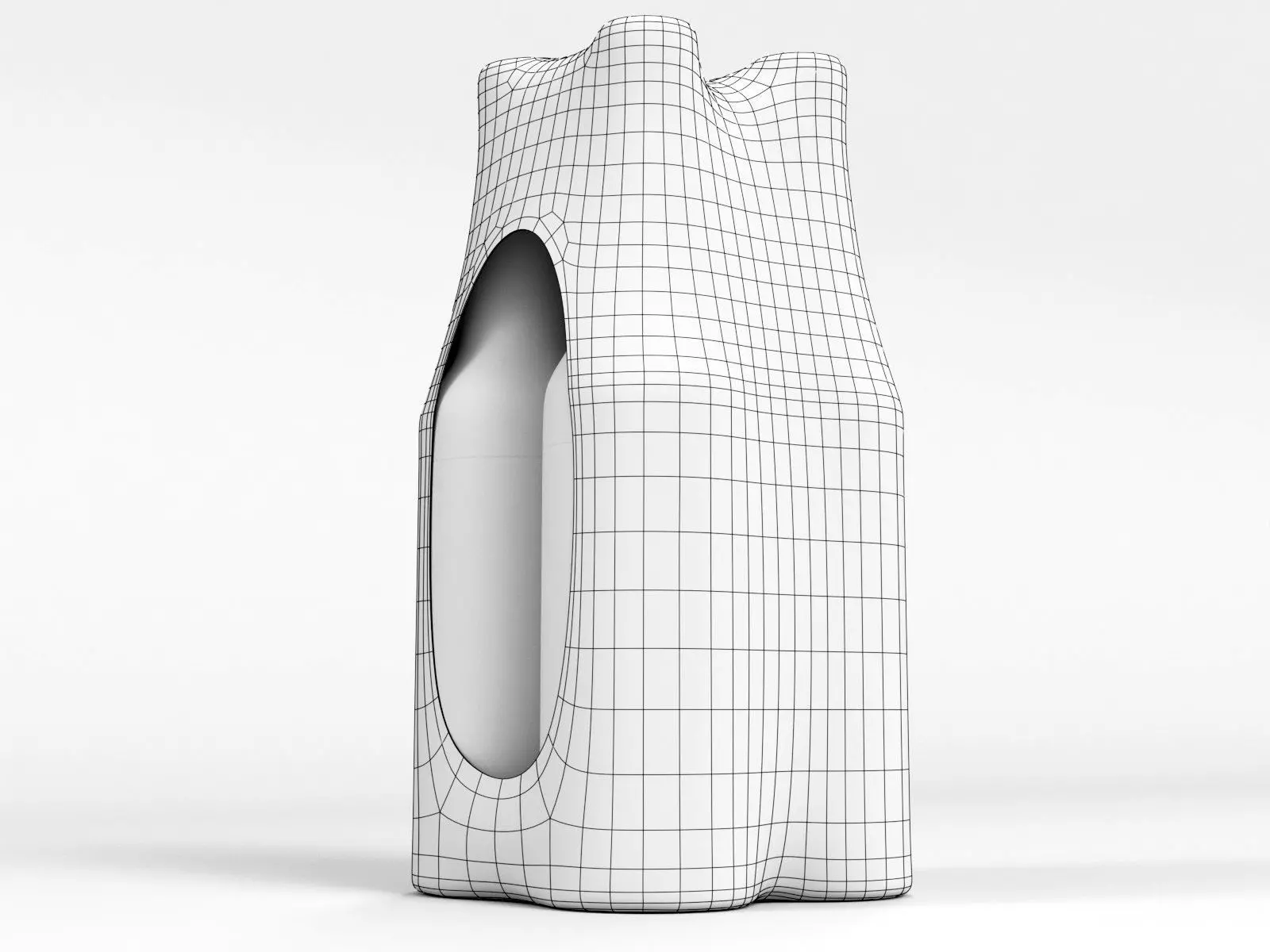 4 pack 330ml shrinkwrapped bottles 3D model_9