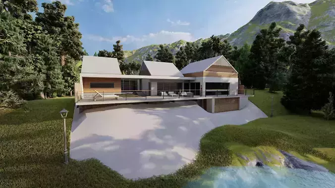  Casa Scene-villa-modern house