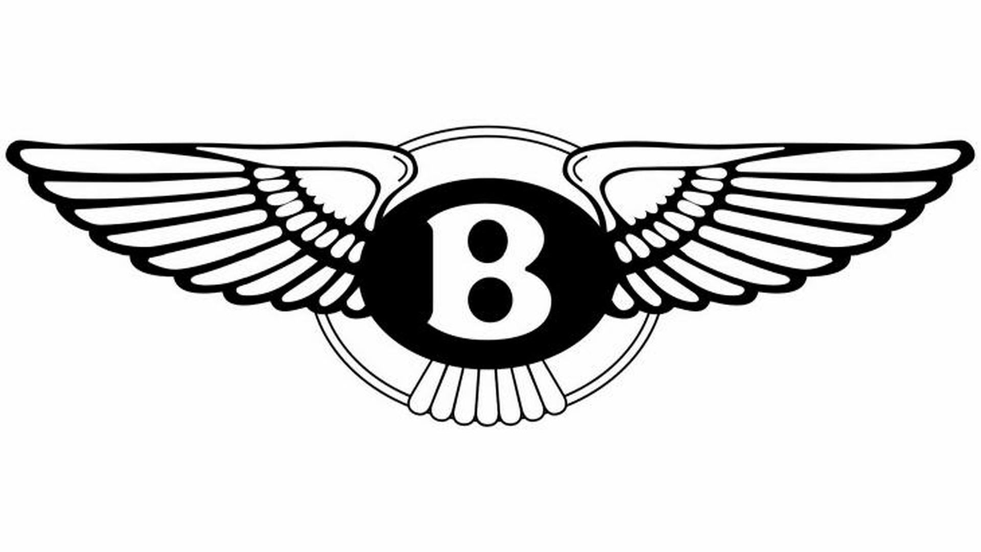 Bentley Logo  3D print model_1
