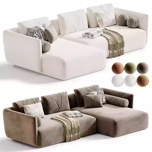 Cosy Corner Sofa by MDF Italia