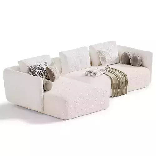 Cosy Corner Sofa by MDF Italia 3D model 2