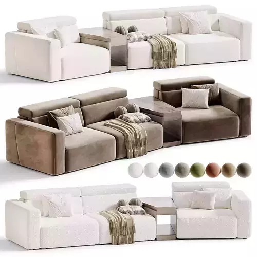 Domus Modular Sofa by Natuzzi