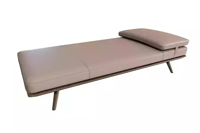 Modern Scandinavian Solid Wood Daybed