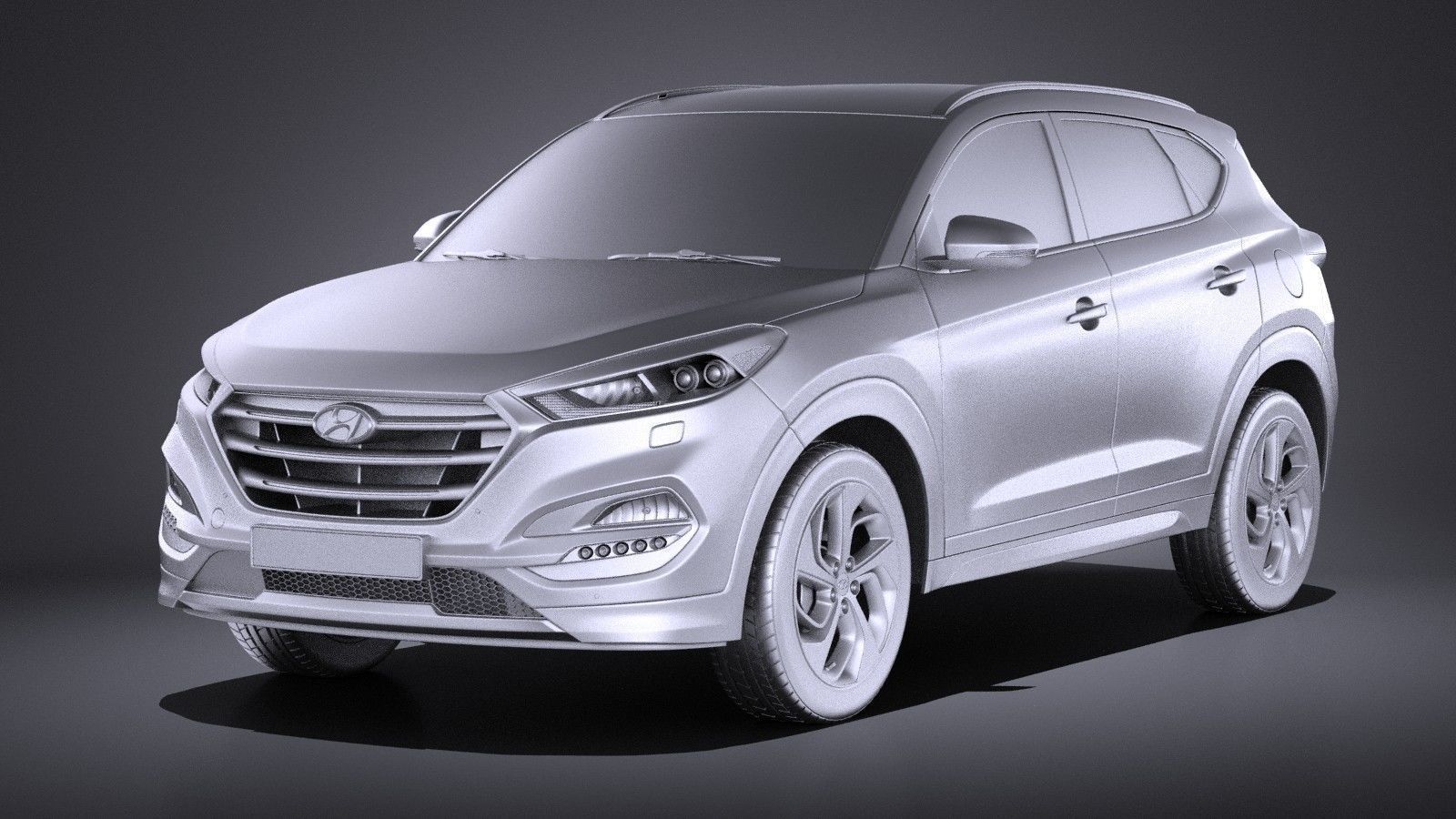 Hyundai Tucson EU-Version 2017 VRAY 3D model_8