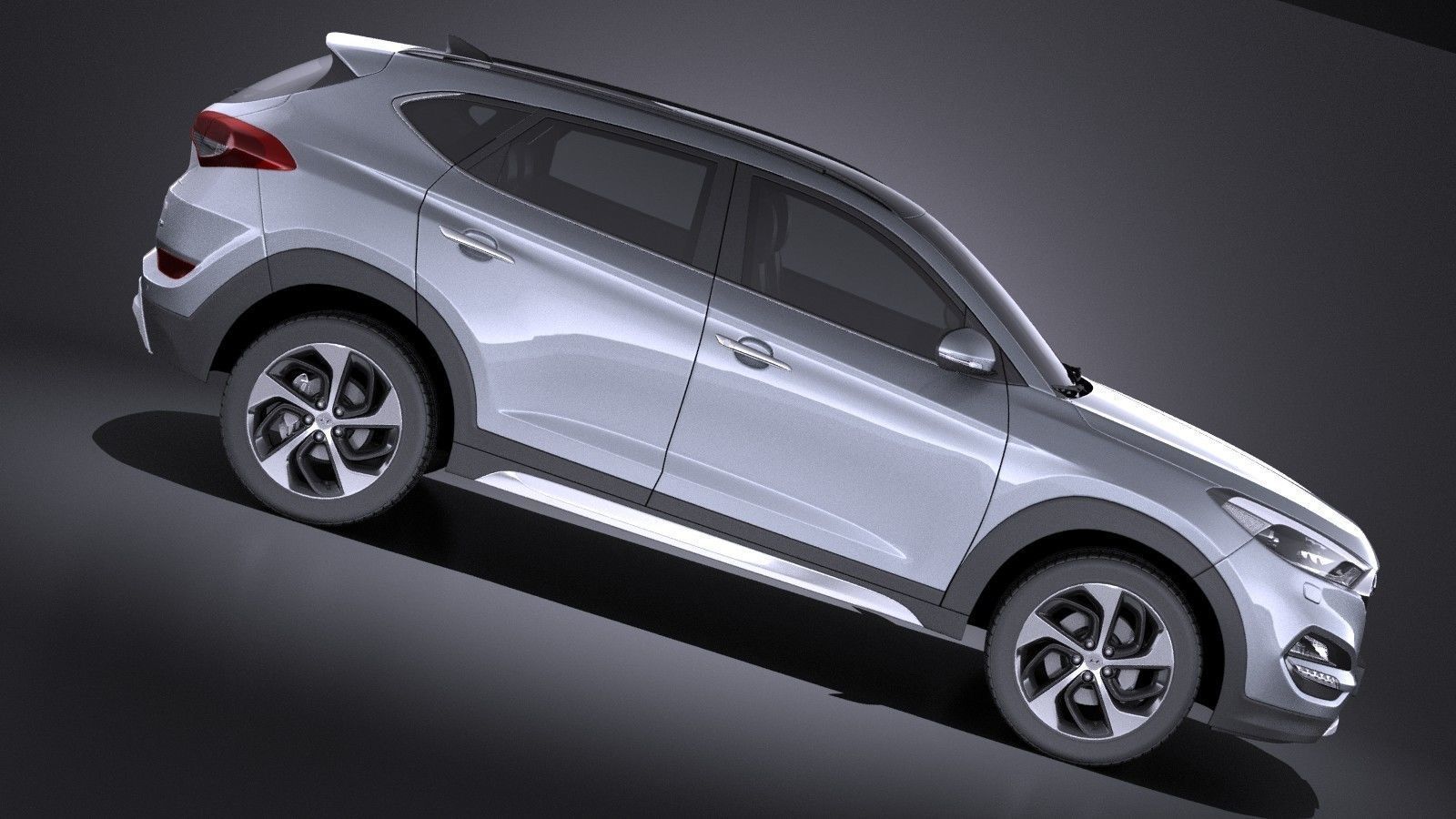 Hyundai Tucson EU-Version 2017 VRAY 3D model_5