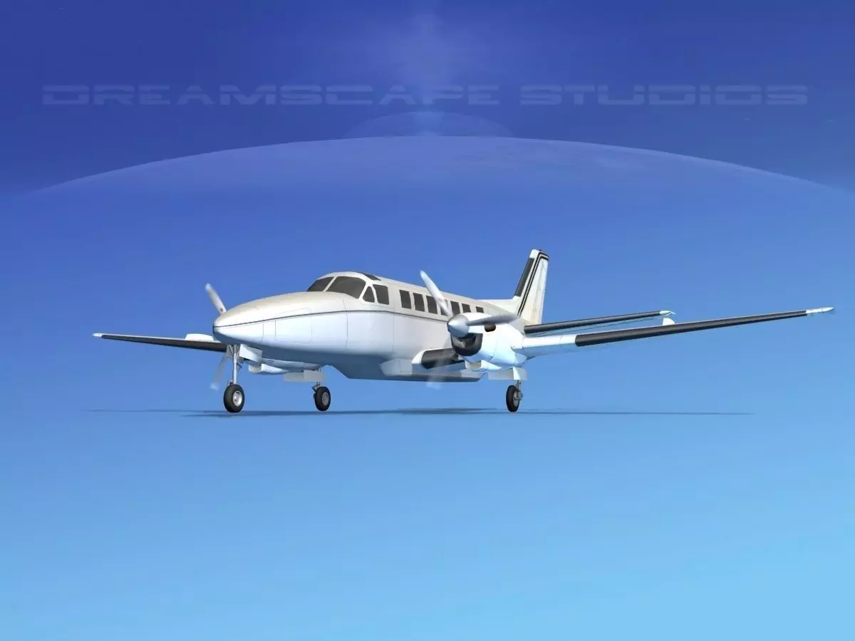 Beechcraft B99 Corporate 3 3D model
