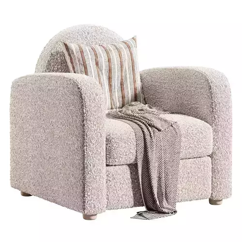 Pacific Palisades Fully Upholstered Accent Chair