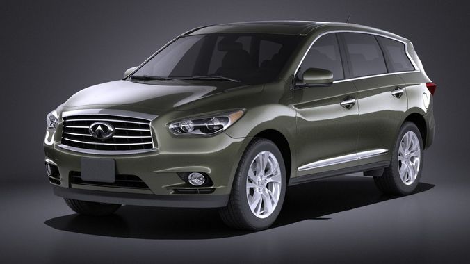 Infiniti JX 2017 VRAY 3D model