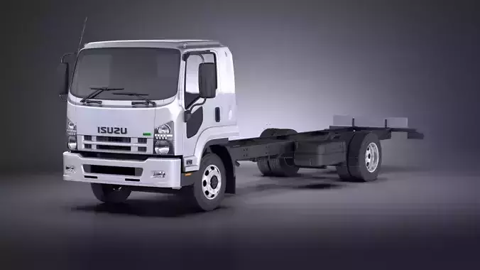ISUZU F series 2017 VRAY 3D model
