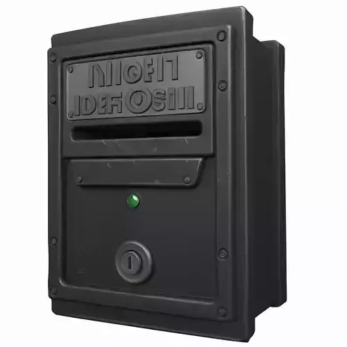 3D Industrial Heavy-Duty Secure Reinforced Steel Bank