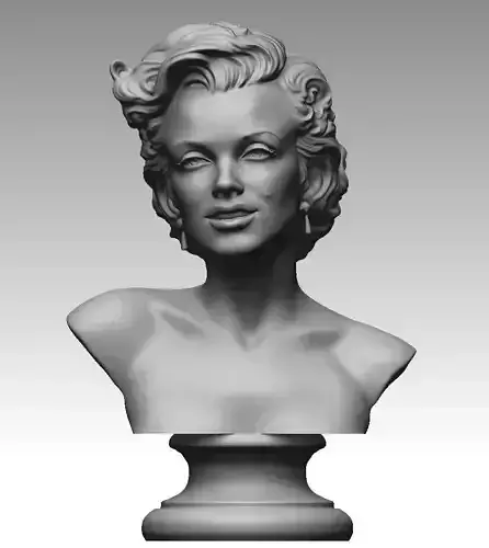 MERYLIN MONROE 3D BUST