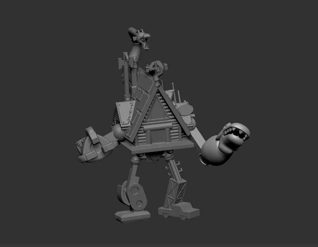 cabin gravity falls 3D print model