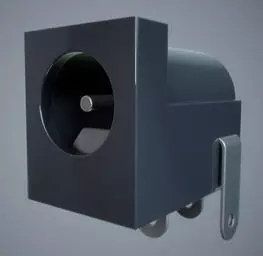 power connector Free 3D model