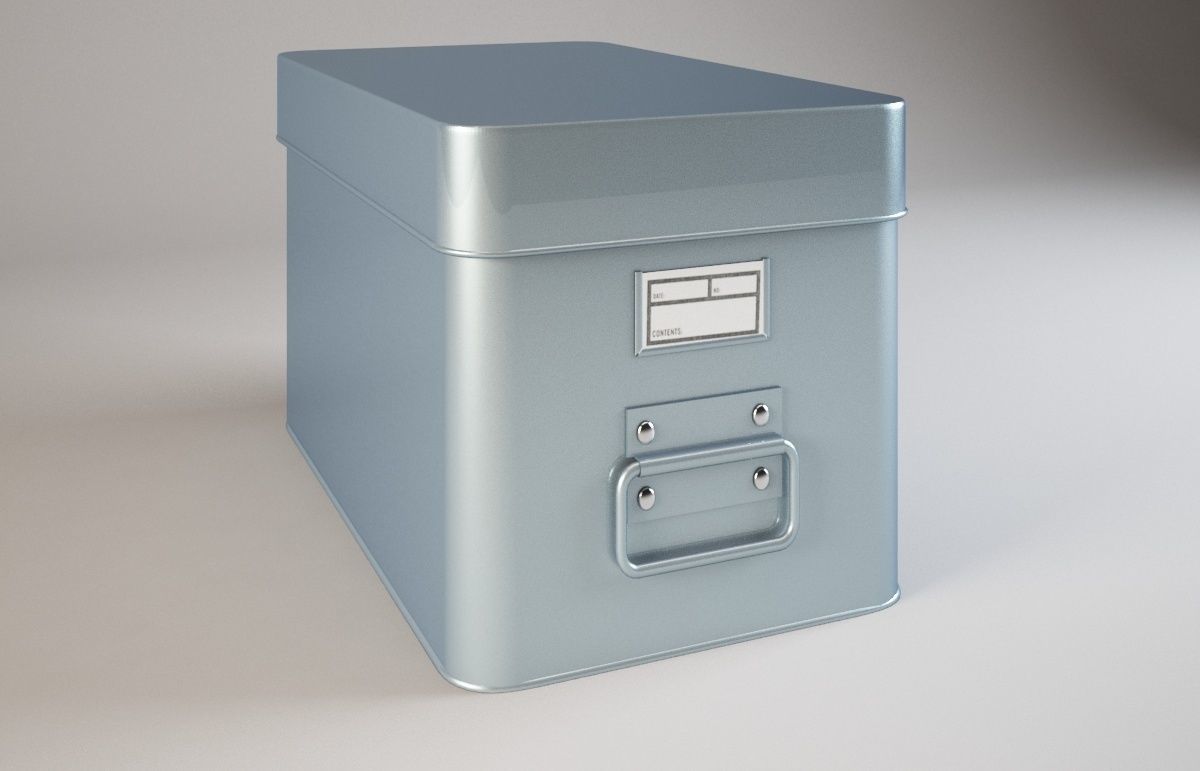 Archive Boxes Free 3D model_2