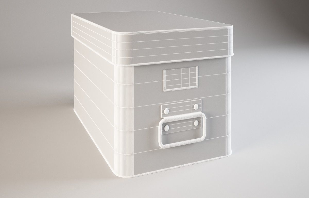 Archive Boxes Free 3D model_3