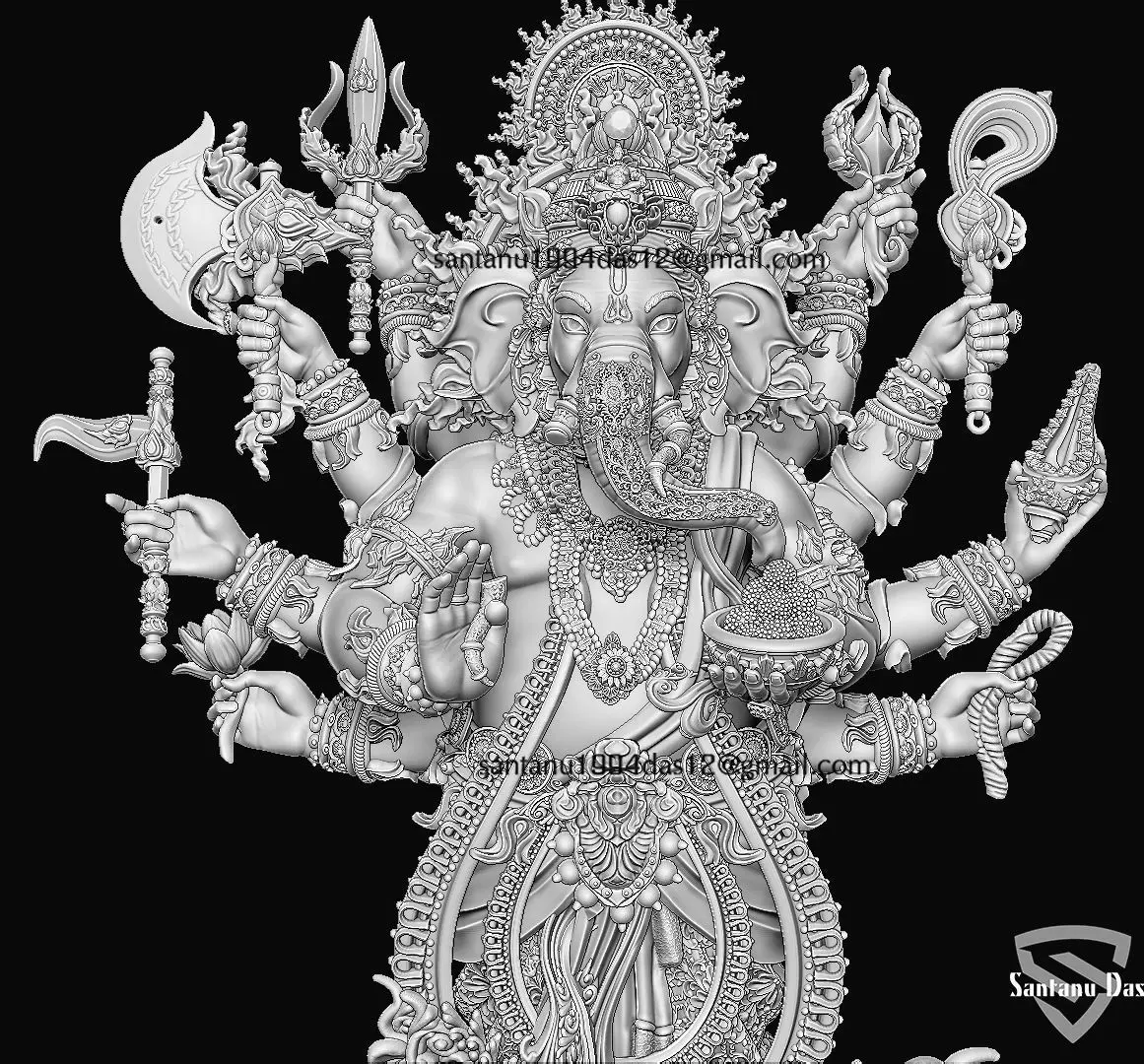 Ganesh STL 3D print model