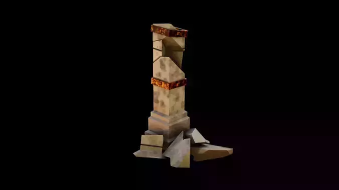 Dungeon Crystals pilers and floor tiles 