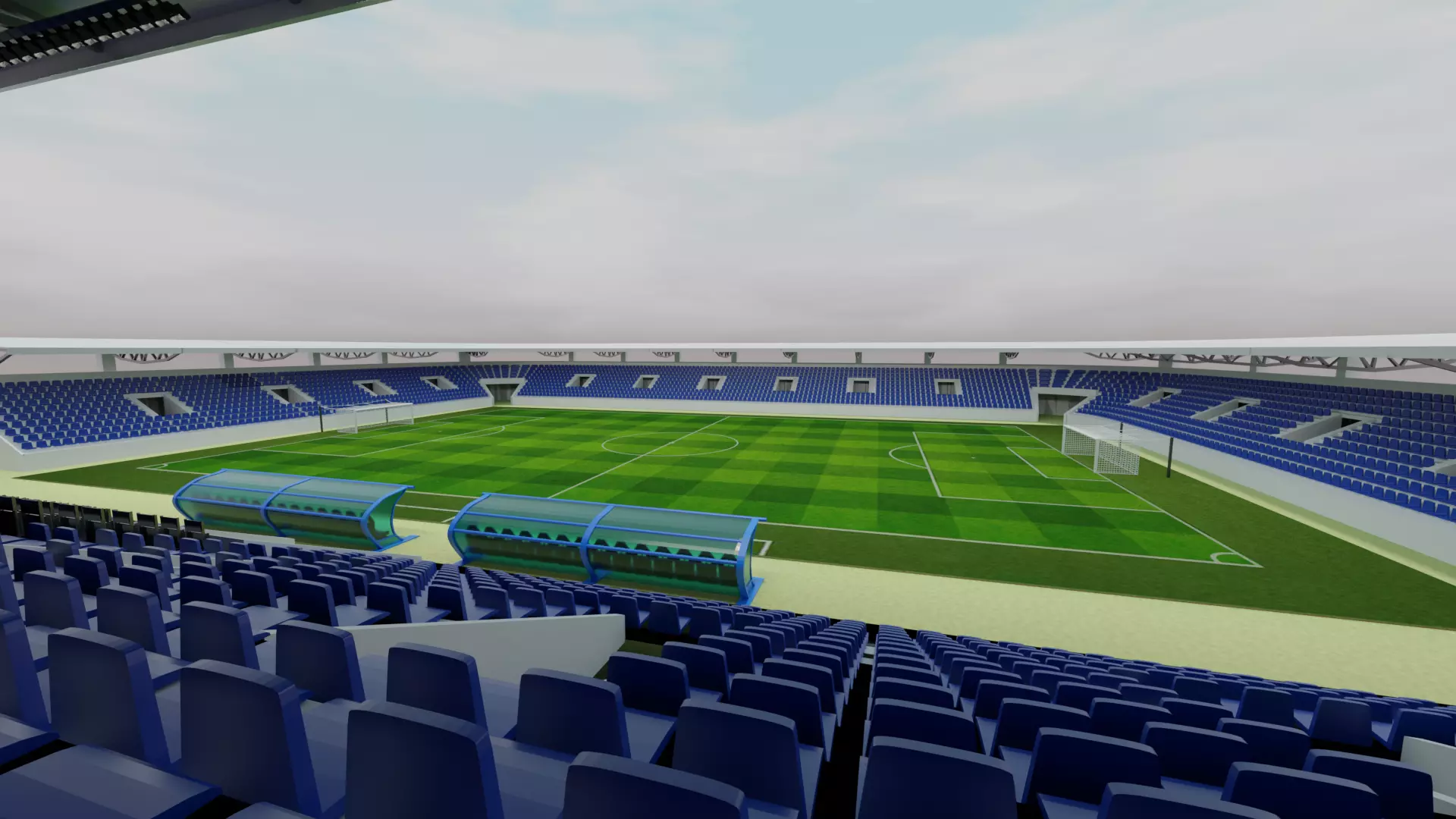 STADIUM HD SOCCER 3D model
