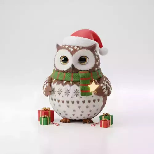 CHRISTMAS OWL - Christmas Creature