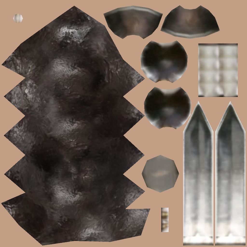 Roman catapult Low-poly 3D model_8