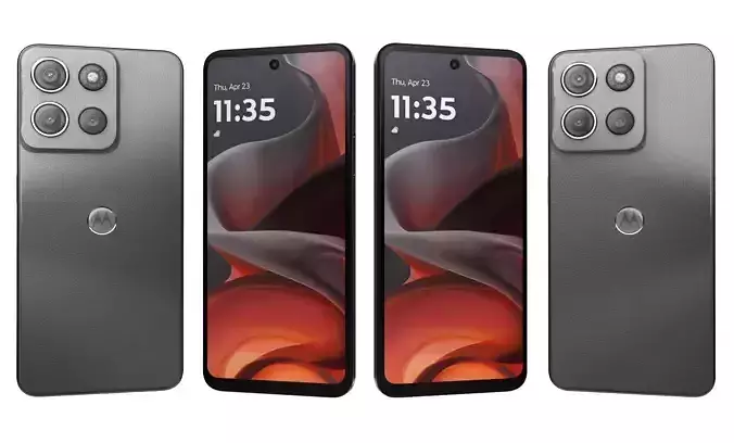 Motorola Moto G15 Power Gray High Poly