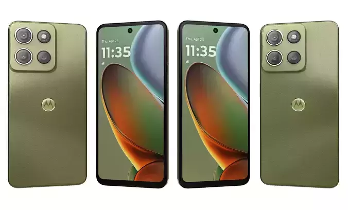 Motorola Moto G15 Power Green High Poly