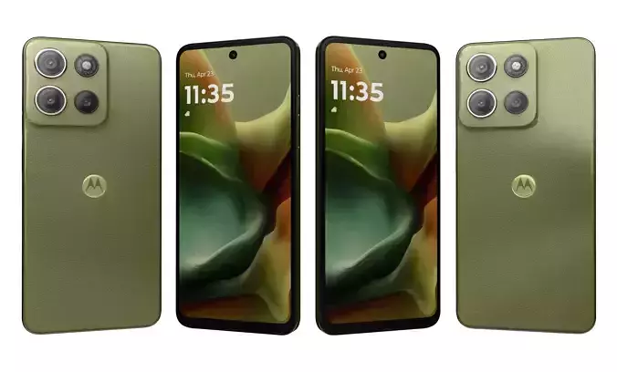 Motorola Moto G15 Green High Poly