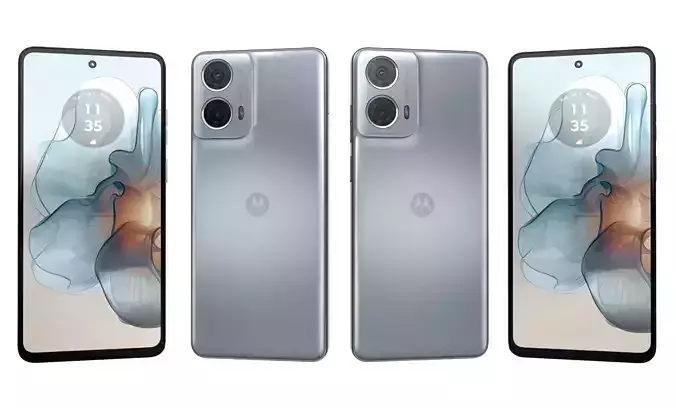 Motorola Moto G24 Power Silver High Poly